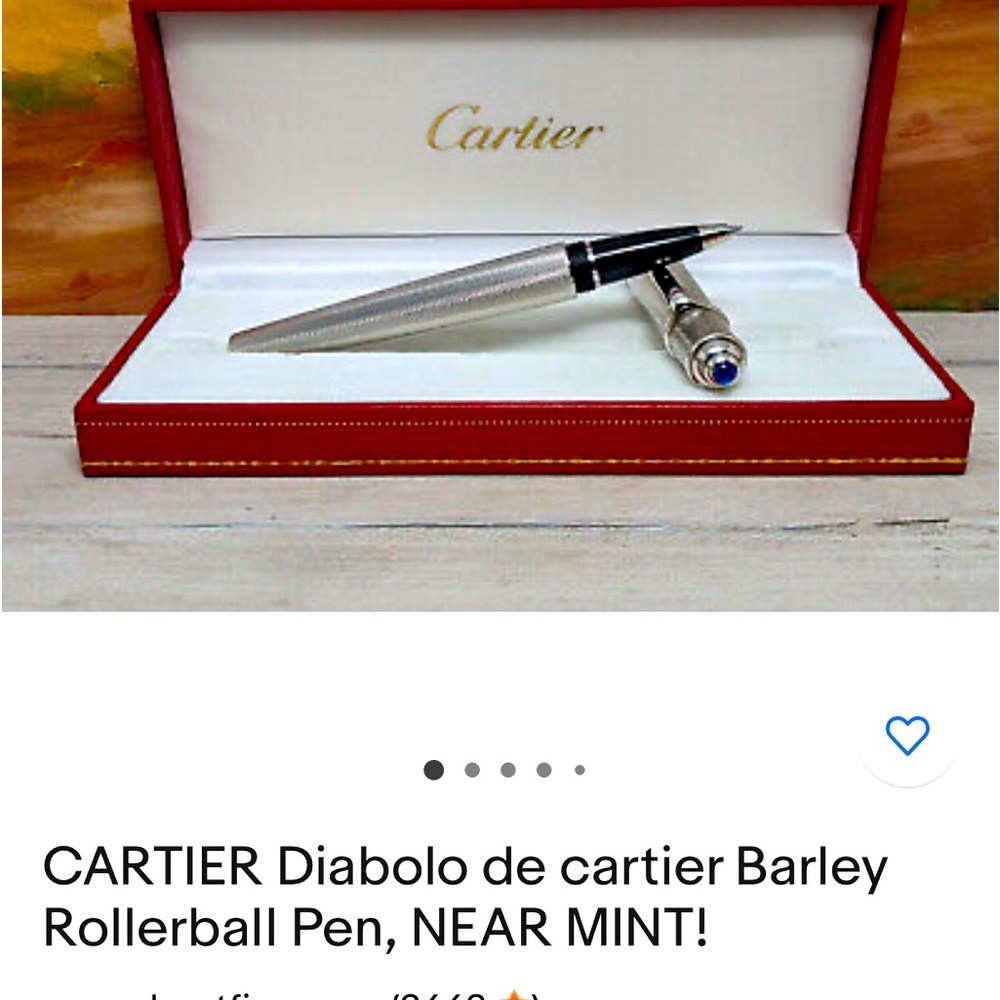 Cartier Diabolo de Cartier Barley Rollerball Pen